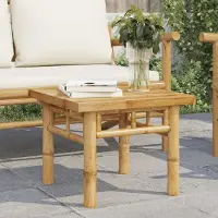 Prolenta Table basse exclusive, dimensions 45x45x35 cm, en bambou