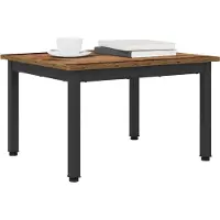 Syfax Table basse Bois ancien 60 x 50 x 36 cm Bois d'ingénierie