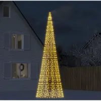 Prolenta Maison Exclusive - Sapin de Noël LED, 1534 LED, lumière blanche chaude, 500 cm