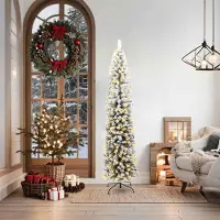 vidaXL Best Möbel Arbre de Noël artificiel avec 300 LED avec support Vert 180 cm - Arbres de Noël artificiels CL1907566 2parcel
