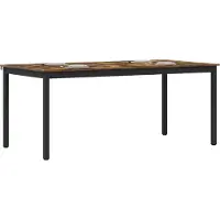 Syfax Table de salle à manger / Table de repas 2 pcs 180 x 90 x 75 cm