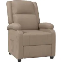 Syfax Fauteuil inclinable Cappuccino Similicuir