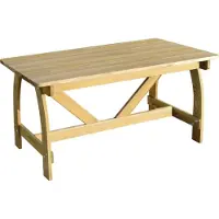 Syfax Table de jardin 150x74x75 cm Bois de pin imprégné