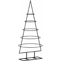 Syfax | Arbre de Noël en métal | 90 cm Acier peint par poudre