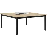 Syfax Table basse Sonoma 100 x 100 x 45 cm Bois d'ingénierie