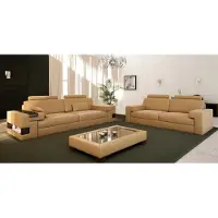 AEA Canapé en cuir Ensemble de canapés 3+2+1 Canapé Assise Coussin Canapé Ensemble Nassau Be