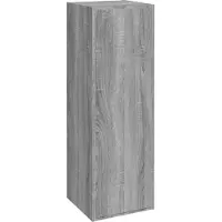 Syfax Meubles TV Sonoma gris 30,5x30x90 cm Bois d'ingénierie