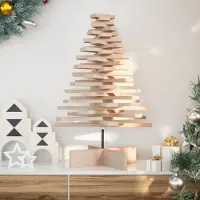 Prolenta Maison Exclusive - Sapin de Noël en bois à décorer 80 cm en pin massif