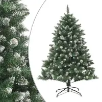 Prolenta Maison Exclusive - Sapin de Noël artificiel avec pied, 150 cm, en PVC