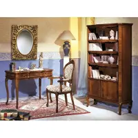 AEA Ensemble table avec miroir tables fauteuil ensemble armoire style rétro meubles 3pcs