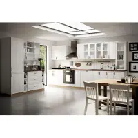 Xl Moebel Gmbh Cuisine classique Ligne de cuisine Armoire haute Landhaus Mübel Ligne de cuisine Nouveau
