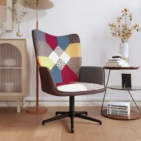 Prolenta Maison Exclusive - Fauteuil de détente en tissu patchwork