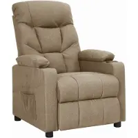 Prolenta Maison Exclusive - Relaxsessel Taupe Stoff