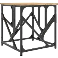 Syfax Table basse chêne sonoma 45x45x47,5 cm bois d'ingénierie