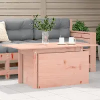 Prolenta Maison Exclusive - Table de jardin 100x50x75 cm, en bois massif de douglas