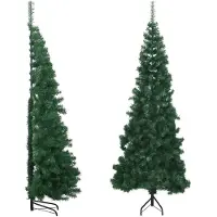 vidaXL Best Möbel Sapin de Noël artificiel d'angle Vert 180 cm PVC CHY6888707