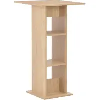 Syfax Table de bar Chêne 60x60x110 cm