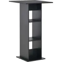 Prolenta Maison Exclusive - Table de bar Noir 60x60x110 cm