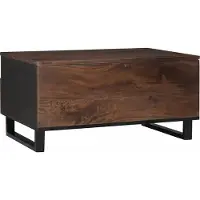 Prolenta Maison Exclusive - Table basse en noyer 80 x 54 x 40 cm, bois d'ingénierie