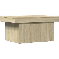 Syfax Table basse chêne sonoma 100x55x40 cm bois d'ingénierie
