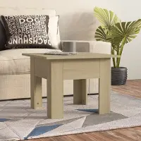 Prolenta Maison Exclusive - Table basse en chêne Sonoma 55x55x42 cm Matériau dérivé du bois