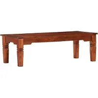 Syfax Table basse 110 x 50 x 35 cm Bois d'acacia solide