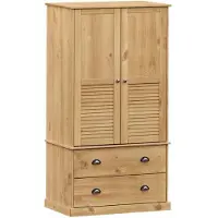 Syfax Garde-robe VIGO 90x55x170 cm bois massif de pin