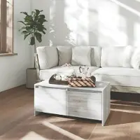 Prolenta Maison Exclusive - Table basse gris Sonoma 90x50x41,5 cm Matériau dérivé du bois