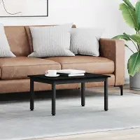 Prolenta Maison Exclusive - Table basse aspect chêne noir 70 x 50 x 36 cm Matériau dérivé du bois