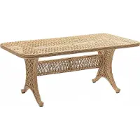 Xl Moebel Gmbh Table basse en rotin Beige de haute qualité Table basse moderne Design de luxe