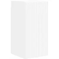Syfax Meuble TV mural Blanc 30 x 31 x 60 cm Bois d'ingénierie