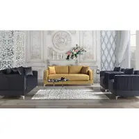 AEA Sofagarnitur 3+2+1+1 Sitzer Textil Modern Komplett Sessel Sofa 3 Sitzer Luxus