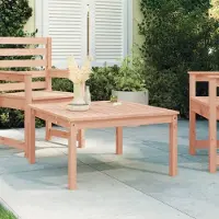 Prolenta Maison Exclusive - Table de jardin 82,5 x 82,5 x 45 cm, en bois massif de douglas