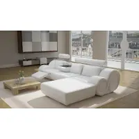 AEA Designer Polster Sofa + USB Canapé en cuir Salon Canapé d'angle Garniture Berlin II