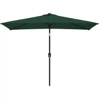 Syfax Parasol 200 x 300 cm Vert Rectangulaire