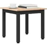Syfax Table basse Naturel 40 x 40 x 36 cm Bois de pin massif