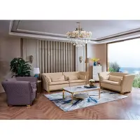 AEA Sofagarnitur Couch Garnitur 3+2+1 Designersofa Couchtisch Italien Luxus Möbel