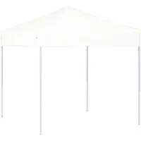 Syfax Tente de réception pliable Blanc 2x2 m