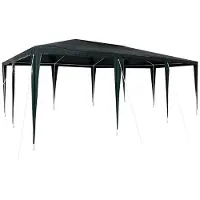 Syfax Tente de fête Vert 600 x 400 x 266 cm Polyéthylène et acier