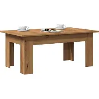 Prolenta Maison Exclusive - Table basse Chêne Artisan 100x60x42 cm Matériau dérivé du bois