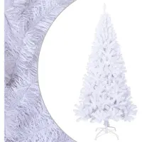 Prolenta Maison Exclusive - Sapin de Noël artificiel à grosses branches, blanc, 180 cm, PVC