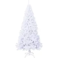 Prolenta Maison Exclusive - Sapin de Noël artificiel à grosses branches, blanc, 180 cm, PVC