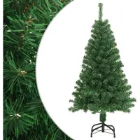 Prolenta Maison Exclusive - Sapin de Noël artificiel aux branches épaisses, vert, 150 cm, PVC