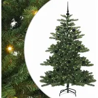 Syfax Sapin de Noël Artificiel à Branches Articulées Vert 150 cm