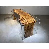Xl Moebel Gmbh Couchtisch Echtes Holz Flusstisch Massiv Epoxidharz Tische Couchtische 120x60