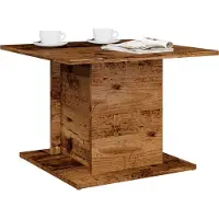 Prolenta Maison Exclusive - Table basse aspect bois ancien 55,5x55,5x40 cm Matériau dérivé du bois