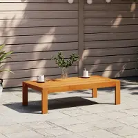 Prolenta Maison Exclusive - Table de jardin 100x50x27 cm en bois massif d'acacia