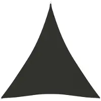 Prolenta Maison Exclusive - Voile d'ombrage en tissu Oxford triangulaire 4x5x5 m anthracite
