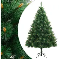 Prolenta Maison Exclusive - Sapin de Noël artificiel pliable avec pied, 180 cm