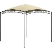 Syfax Belvédère 3x3x2,65 m Crème 180 g/m²
